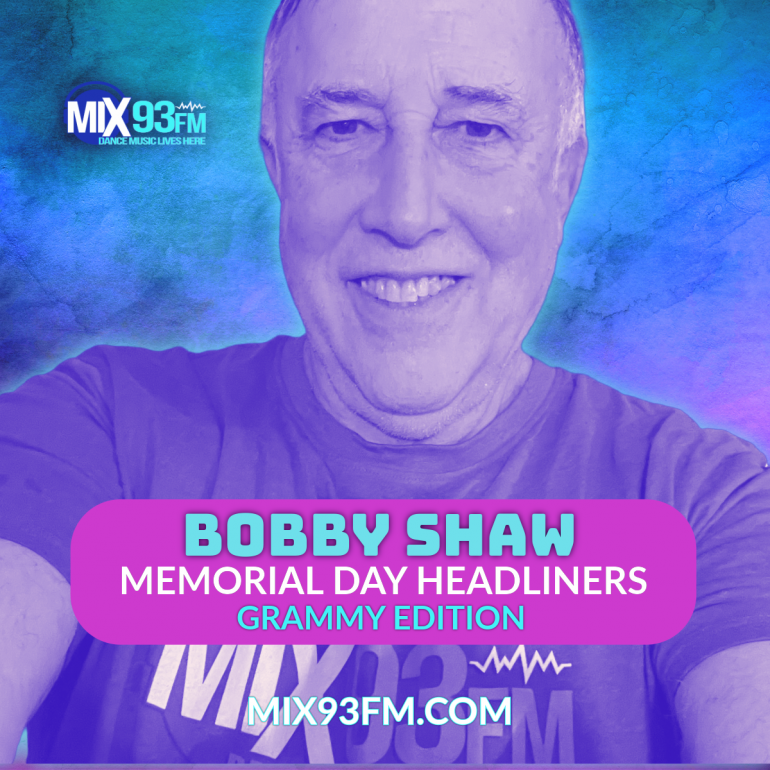 BOBBY SHAW HEADLINERS GRAMMY EDTION 26 - Memorial Day All Headliners special hosted by Caroline Lund featuring Bobby Shaw, Hex Hector, Tracy Young & David Morales - aired Memorial Day 1-5pm PT on Los Angeles all dance station, commercial free - Mix93fm.com