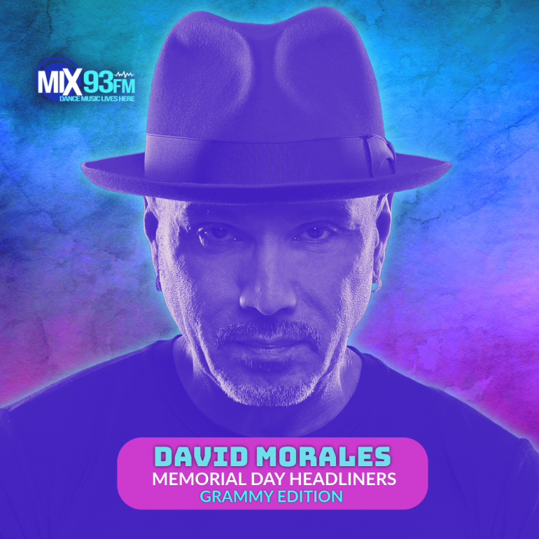 DAVID MORALES HEADLINERS GRAMMY EDITION 26 - Memorial Day All Headliners special hosted by Caroline Lund featuring Bobby Shaw, Hex Hector, Tracy Young & David Morales - aired Memorial Day 1-5pm PT on Los Angeles all dance station, commercial free - Mix93fm.com