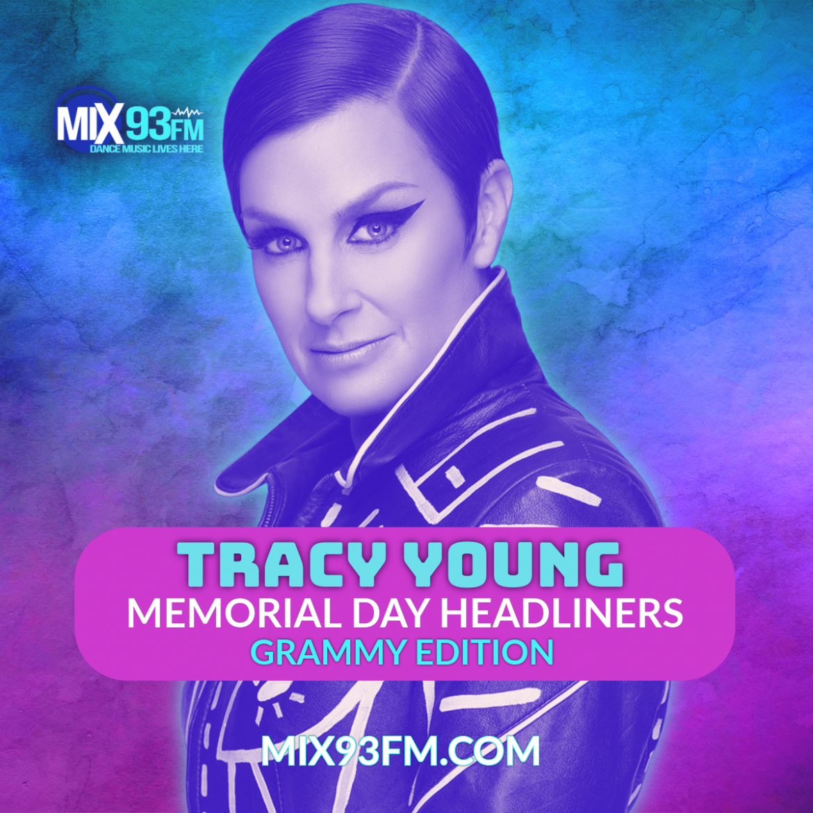 RACY YOUNG HEADLINERS GRAMMY EDTION 26 - Memorial Day All Headliners special hosted by Caroline Lund featuring Bobby Shaw, Hex Hector, Tracy Young & David Morales - aired Memorial Day 1-5pm PT on Los Angeles all dance station, commercial free - Mix93fm.com